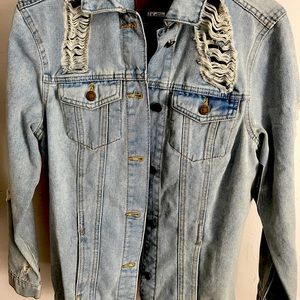 BBJ Los Angeles vintage look denim jacket